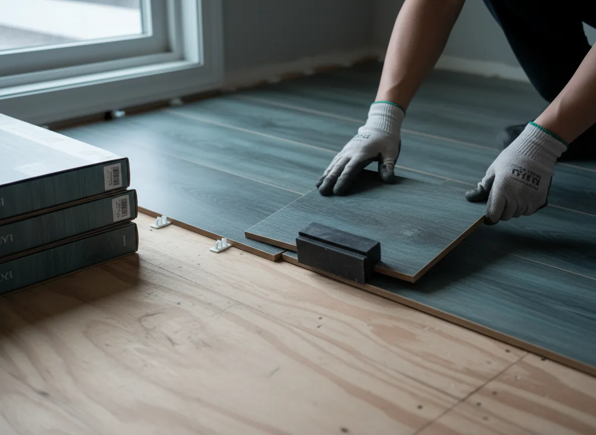 Luxury Vinyl Plank Installation company in Colwich, KS